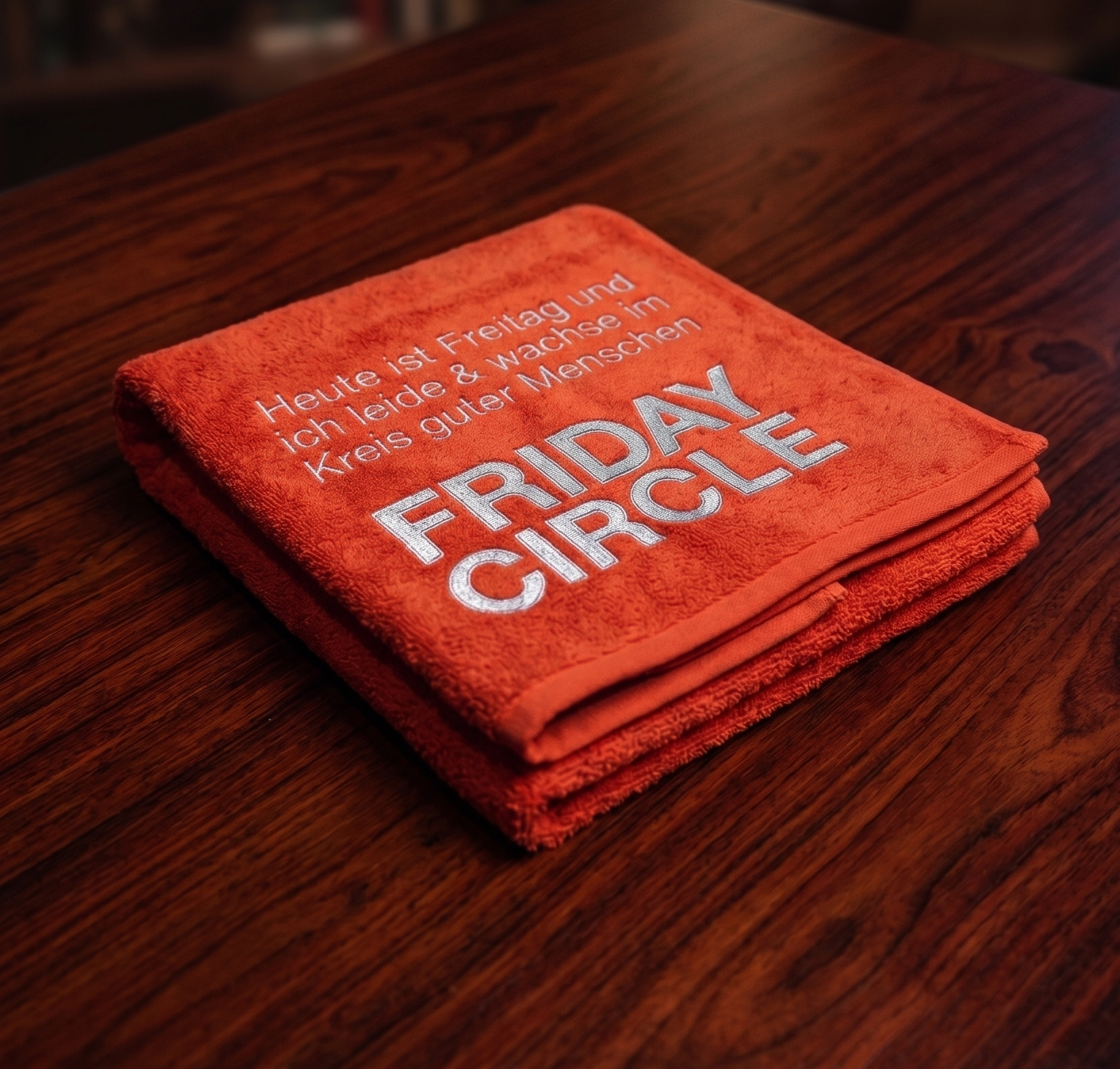 FRIDAY CIRCLE Handtuch — Tisch